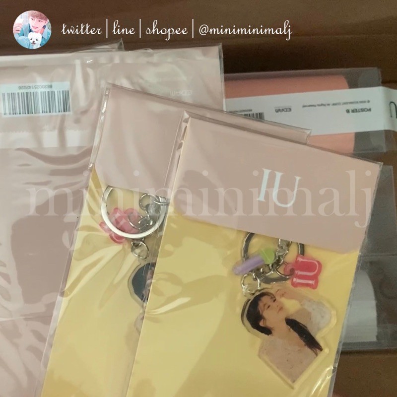 ★พร้อมส่ง★ [April, 2020] ACRYLIC KEYRING  | IU KPOP ALBUM