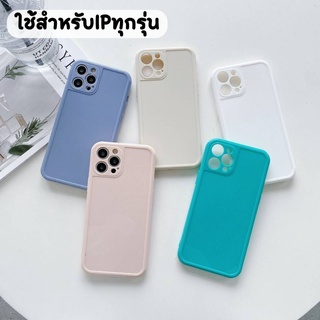 พร้อมส่งในไทย-เคสพาสเทล TPU นิ่ม ใช้สำหรับIPทุกรุ่น#026