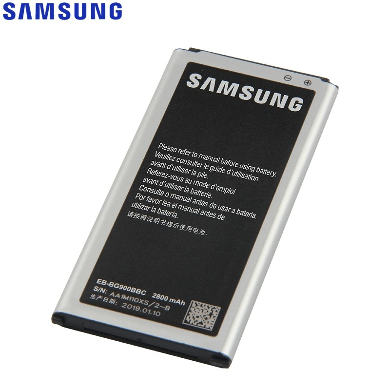 แบตเตอรี่สำหรับ Samsung S5 G900S 9008W 9006W G900F G900M G9008V 9006V G900FD EB-BG900BBC EB-BG900BBE