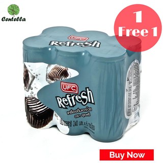 UFC GRASS JELLY DRINK 240CC.*6 พิเศษ ซื้อ 1 เเถม 1 Special Buy 1 free 1