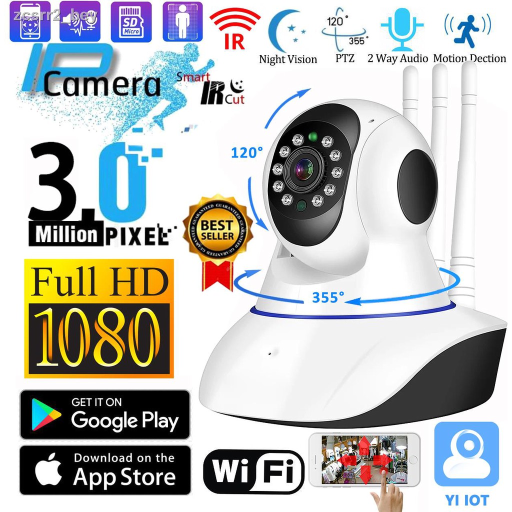 hotsellLAZCHOICE HD 1080P Wireless WIFI IP Camera Home Indoor Security Monitor Smart Network