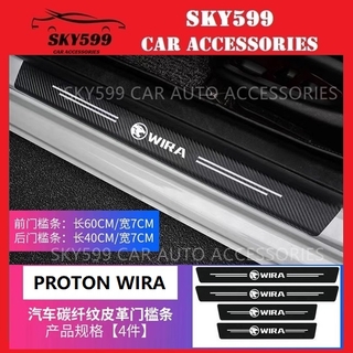 Proton WIRA สติกเกอร์ สําหรับติดขอบประตูรถยนต์ 1 ชุด 4 ชิ้น