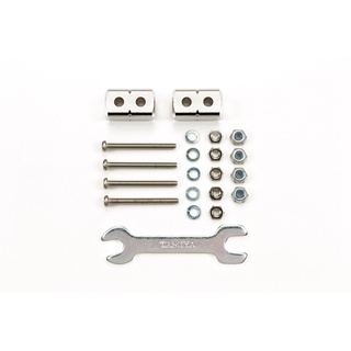 TAMIYA 95488 Jr Short Mass Damper Block 8X8X14Mm (Silver) Ltd