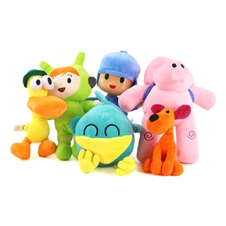 ตุ๊กตาฟิกเกอร์ Pocoyo Elly Pato Loula Nina Sleepy bird ขนาด 16-28 ซม. ของเล่นสําหรับเด็ก