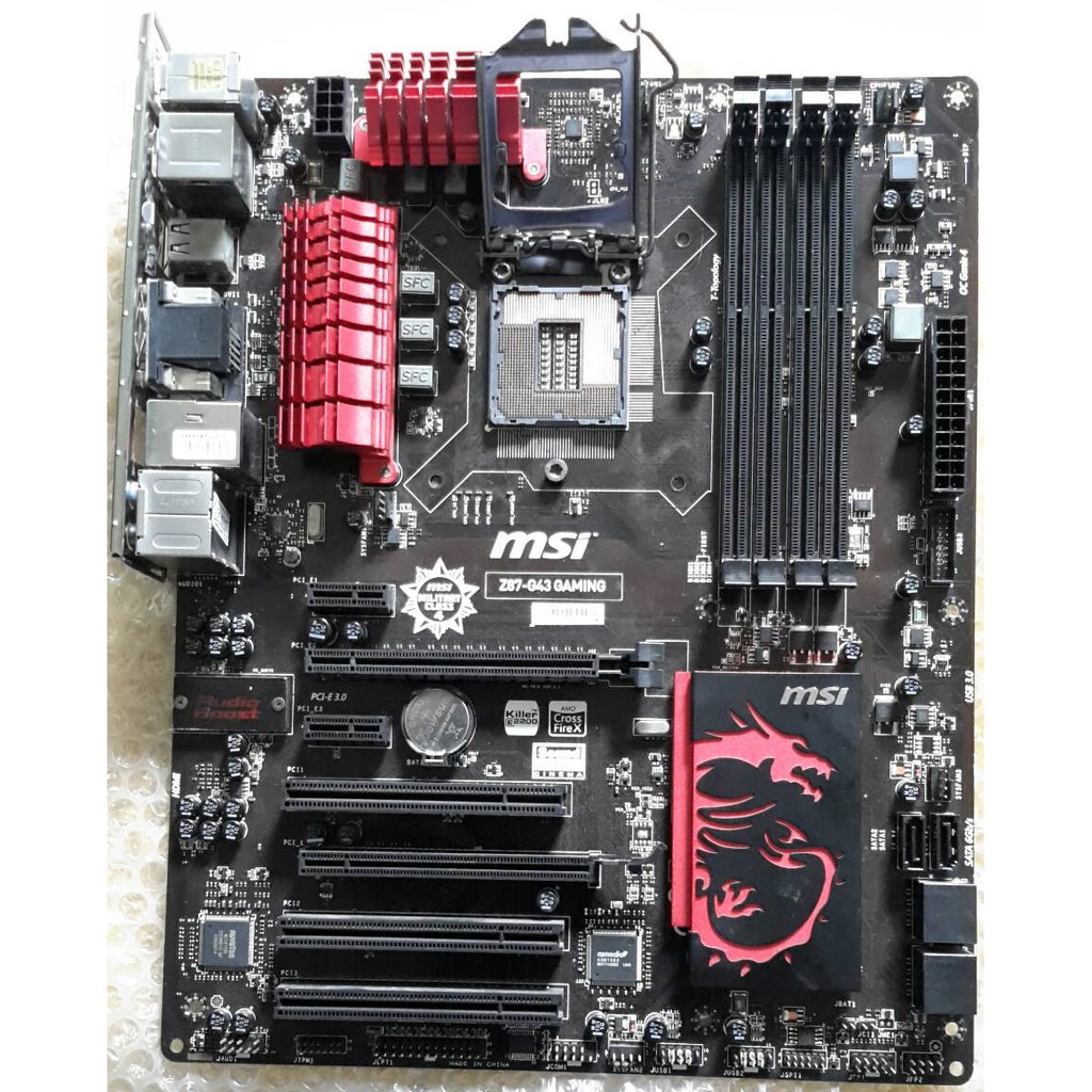Mainboard  MSI Z87-G43 GAMING Socket 1150 Gen 4 / Gen 5