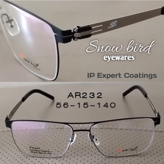 SnowBird  AR232 กรอบแว่นตา IP Expert Coatings คุณภาพดีสำหรับ แว่นสายตาสั้น แว่นสายตายาว