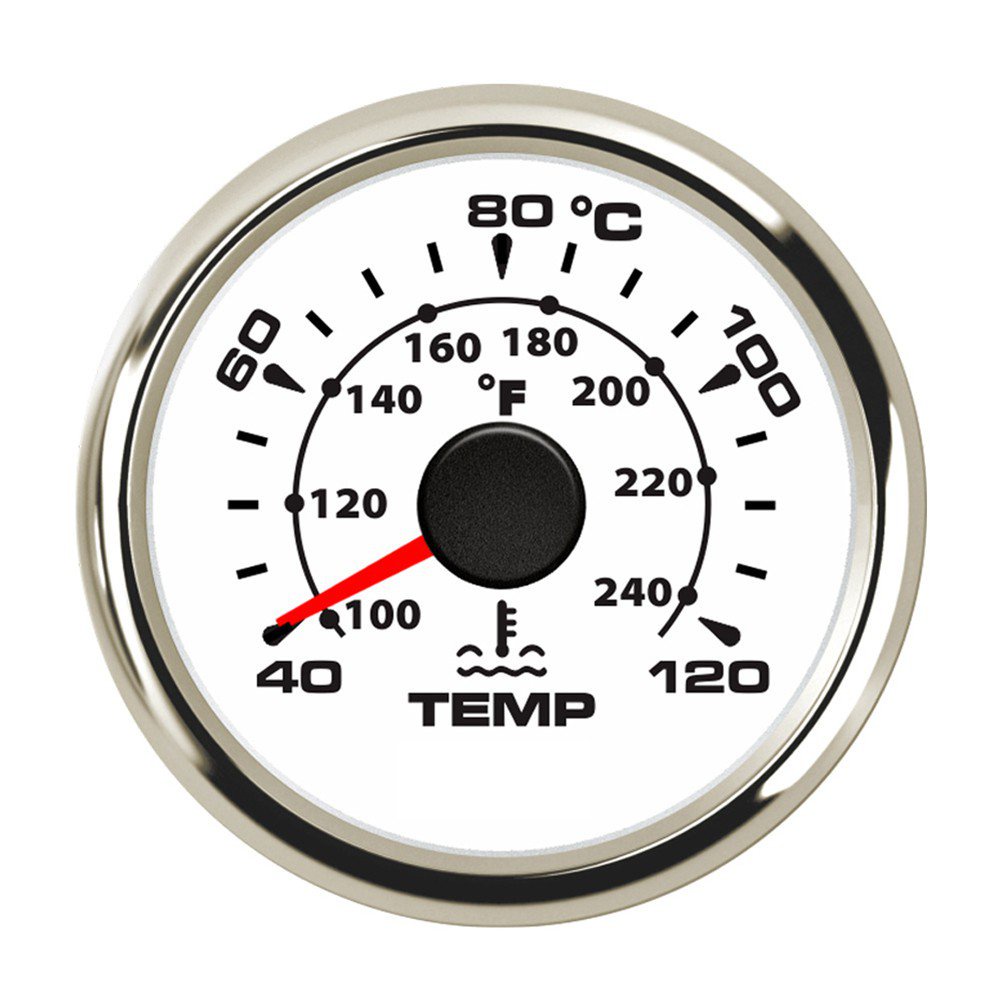(new)CXXIII287.422.4ohm Water Temperature Gauges 52mm 40120 Degree