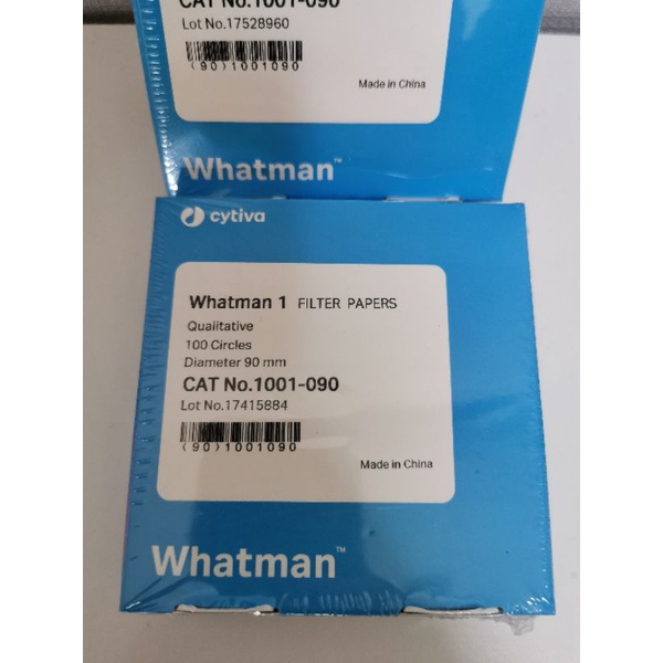 กระดาษกรอง​Whatman​  เบอร์​1​เส้นผ่าศูนย์กลาง110มม.