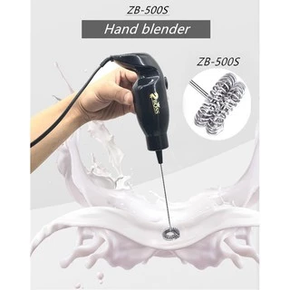 🔥🔥เครื่องตีฟองนม BOSS หัวปั่น 2 ชั้น [รุ่น ZB-500S]⚡️⚡️ และก้านอะไหล่เครื่องตีฟองนมไฟฟ้า🔥🔥