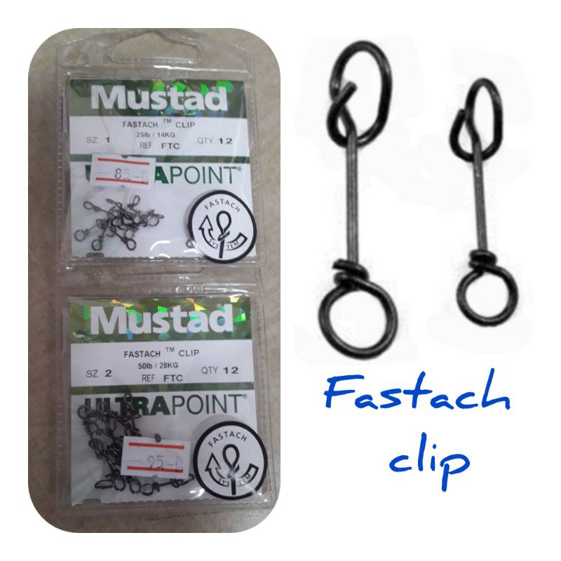 MustadFastachClipกิ๊ปตกปลา