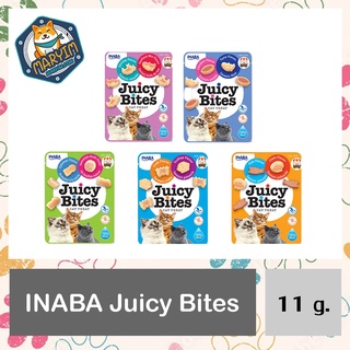 INABA Juicy Bites Mini Cat Snack 🐱อินาบะ ขนมแมวจุ้ยซี่ ไบท์ …