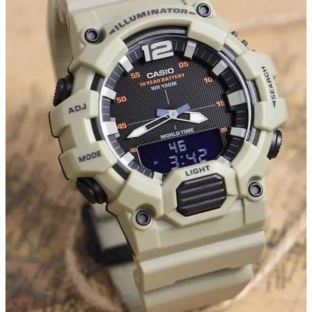 casio ของแท้ประกันศูนย์ นาฬิกาคาสิโอ ผู้ชาย รุ่น HDC-700 1A/3A/3A2/3A3/9A / SMILEYTIME ขายแต่ของแท้ ประกันศูนย์