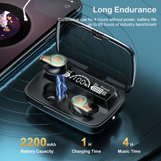 wiresto true wireless earbuds mini bluetooth 5.0
