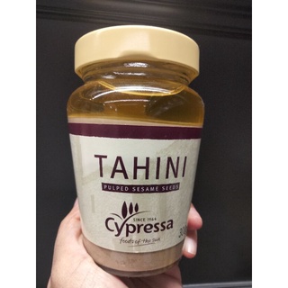 Cypressa Tahini Pulped Sesame seeds  ซอส ทาขนมปัง ไซเพรสา 300 กรัม