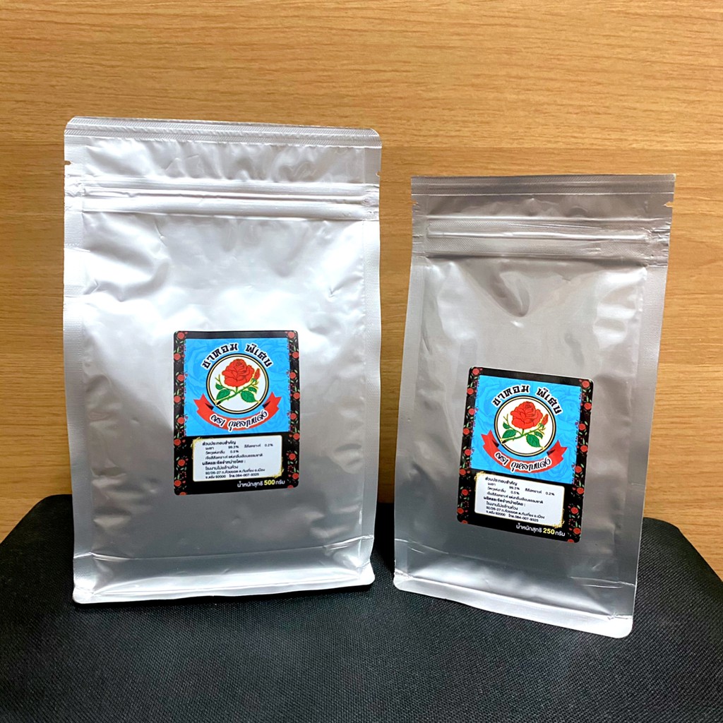ผงชาหอม[พิเศษ] ตรากุหลาบแดง (ขนาด 250 และ 500 กรัม)