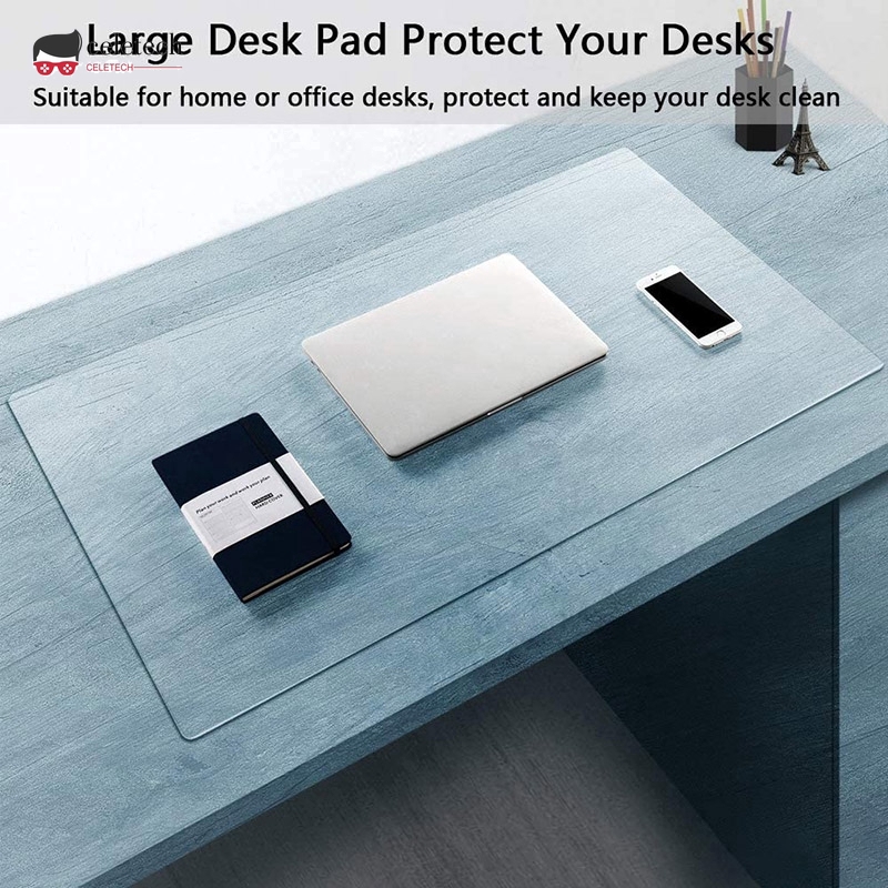 Soft Glass Computer Desk Mat Pvc Transparent Frosted Waterproof Plastic