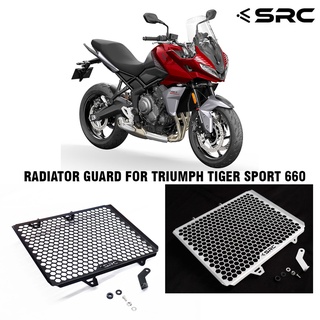 การ์ดหม้อน้ำรถรุ่น Triumph Tiger Sport 660 (RADIATOR GUARD)สินค้ารับประกัน