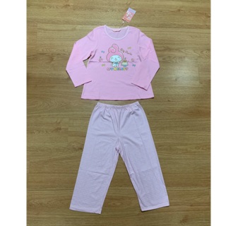 Sanrio💕 Size 110 ชุดเสื้อกับกางเกง ลาย My Melody สีหวานน่ารัก ❤️