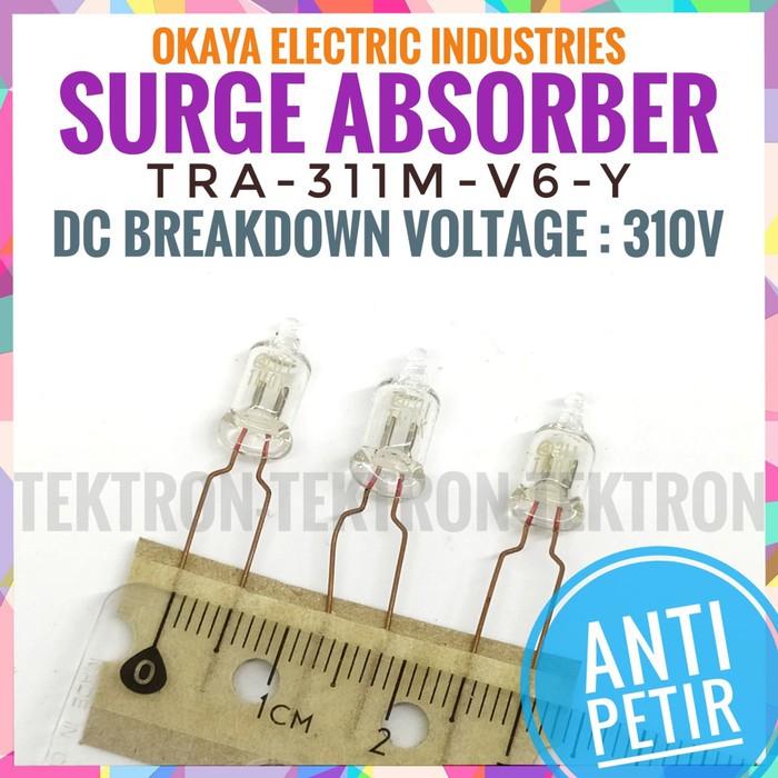Oka Surge Absorber TRA-311M-V6-Y Gas Discharge Anti Lightning Shock 310V