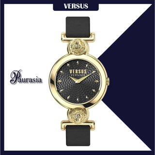 [ของแท้] Versus by Versace นาฬิกาข้อมือ ผู้หญิง รุ่น VERSUS VSPOL-3118 SUNNYRIDGE D/BLACK DIAL SS IPYG paurasia ปอเรเซีย