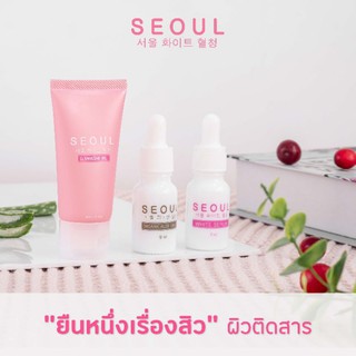 โซลออแกนิค เซรั่มโซล สิว ผิวติดสาร ผิวหมองคล้ำ seoulserum