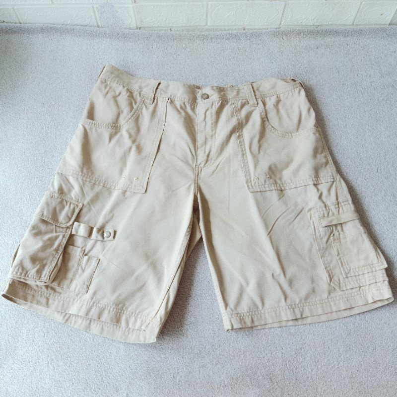 กางเกงคาร์โก้ขาสั้น SPERRY TOP-SIDER เอว40-44สม็อคหลัง