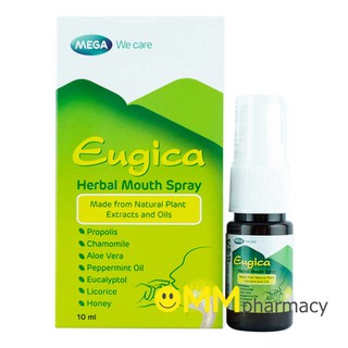 Eugica Herbal Mouth Spray ยูจิก้า เฮอร์บอล เม้าท์ สเปรย์  10 ml.