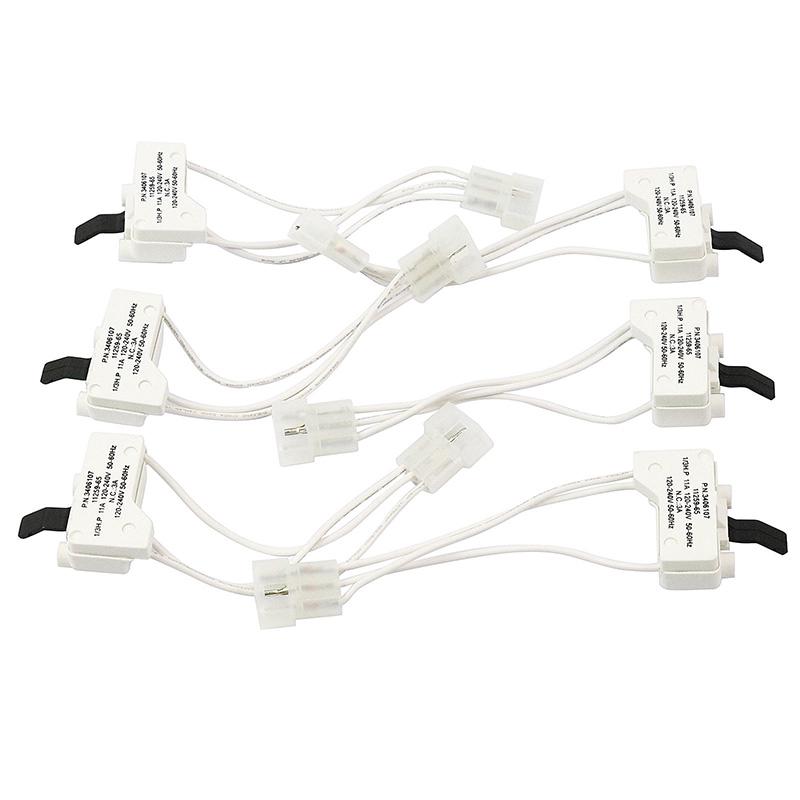 6x 167mm Dryer Door Switch 3406107 For Hirlpool Kenmore Sears