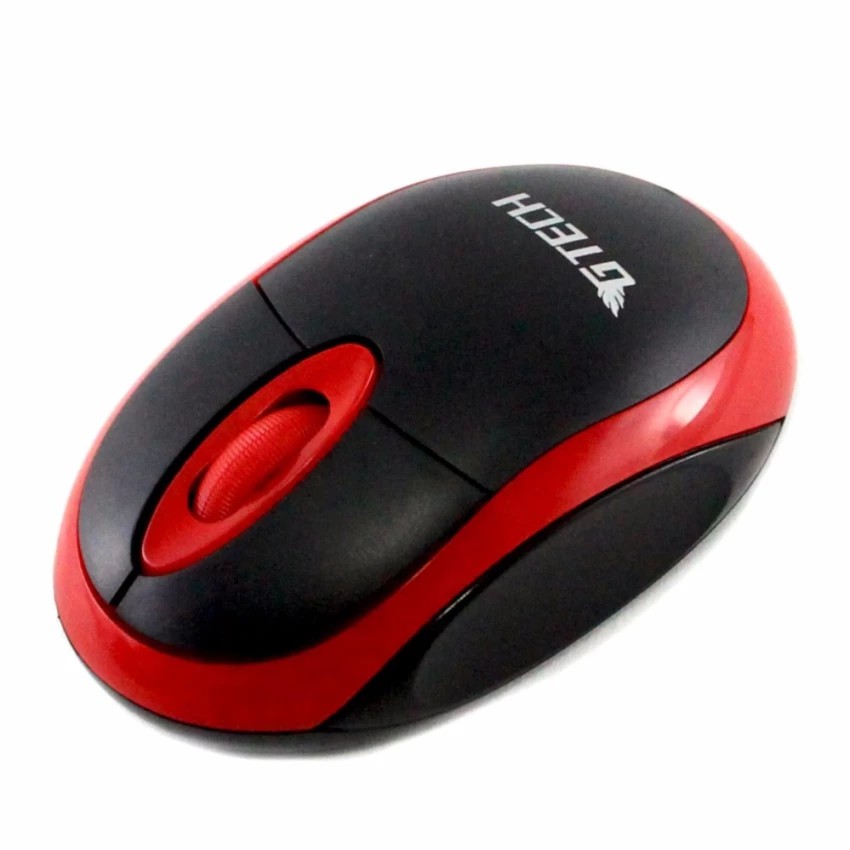 G-tech GTWM-7 เมาส์ไร้สาย GTECH Wireless Mouse High-speed 1600dpi รุ่น GTWM7 Red  #1023