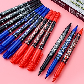 ปากกามาร์กเกอร์แบบสองหัวขนาดพกพามี 3 สี