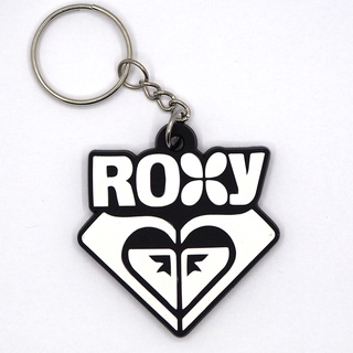 พวงกุญแจยาง Roxy โรซี่ ร๊อกซี่ ร๊อคซี่ ตรงปก พร้อมส่ง