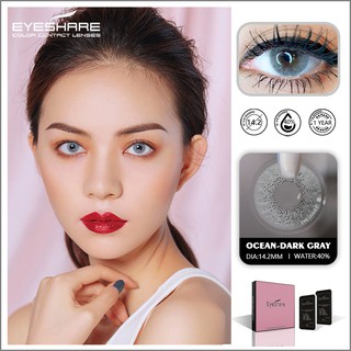 Eyeshare - คอนแทคเลนส์สีมหาสมุทร 1 คู่