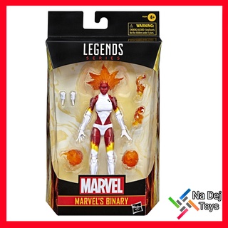 Marvel Legends Binary 6" Figure มาร์เวลเลเจนด์ ไบนารี่ ขนาด 6 นิ้ว ฟิกเกอร์ฮาสโบร