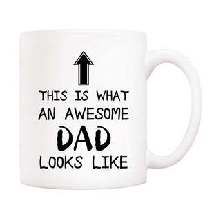 แก้วมักกาแฟ เก็บความร้อน ลาย This Is What An Awesome Father Looks Like สําหรับบ้าน ออฟฟิศ