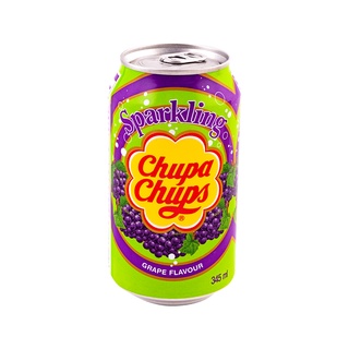 เครื่องดื่มเกาหลี Chupa Chups Grape 345ml.