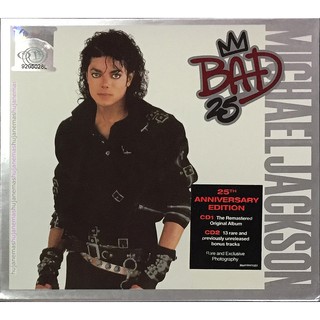 Michael JACKSON - Bad 25th Anniversary Edition 2012 SONY MUSIC DELUXE ชุดซีดี 2 แผ่น และฟิลล์เคลือบเงา (KING OF POP/ROCK)