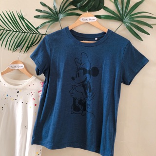 ❤️เสื้อยืดแขนสั้น Uniqlo แท้💯% Minnie Stand❤️