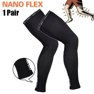 2 Pcs Leg Warmers Nano Flex Lightweight Breathable Leg Sleeve Uv Protection