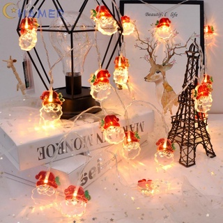 CHAMER- ~Christmas Lights Decorate Decoration Headlamp Holiday Lights Santa Snowman【CHAMER-Home】