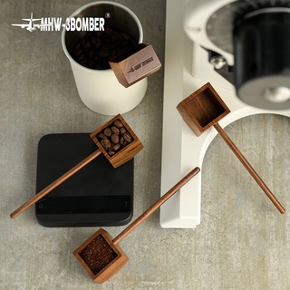 MHW-3BOMBER Wood Square Measuring Spoon ช้อนตัก ชา กาแฟ ขนาด 8 g