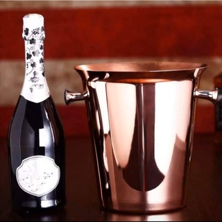 ถังแช่ไวน์ 5L.ถังไวน์สีโรสโกล์ สีทอง สีcopper ถังน้ำเเข็ง Icebucket ราคาแสนถูก!!
