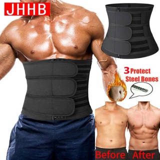 Men Waist Trainer Corset Abdominal Slimming Belt Fitness Body Shaper for Weight Loss Modeling Strap Compression Waist Trimmer