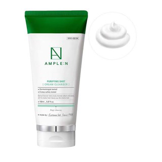 AMPLE:N Purifying Shot Cream Cleanser 150ml