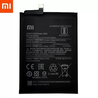 แบตเตอรี่สำหรับ Xiaomi BN53 Redmi หมายเหตุ9 Pro Bateria 5020mAh แบตเตอรี่โทรศัพท์มือถือ+เครื่องมือ