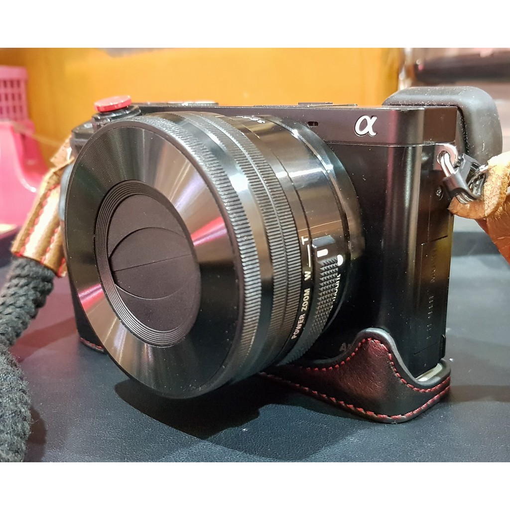 Auto lens cap สำหรับ Sony kit1650 ZVE10 A5100 A6000 A6300 A6400