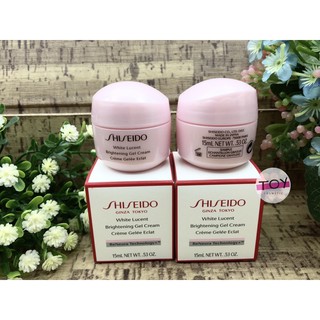 Shiseido WHITE LUCENT Brightening Gel Cream 15 ml No box