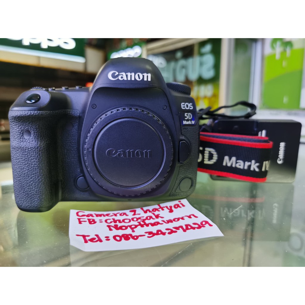 ขายแลกเทิร์นกล้อง Canon 5D Mark4 อปกศ. อุปกรณ์แท้ ชต. 500XX เท่านั้น ใช้งานได้ปกติ เต็มระบบ มีรอยที่ฐานเท่านั้น นอกนั้นส