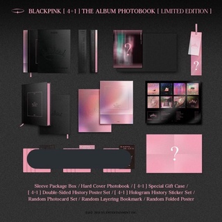 พร้อมส่งBLACKPINK [4 + 1] THE ALBUM PHOTOBOOK [LIMITED EDITION]