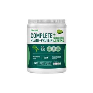 [ส่งฟรี] Plantae Complete Plant Protein รส กรีน สมูตตี้ 1 กระปุก : Superfoods & Greens โปรตีนพืช ไฟเบอร์ ลดน้ำหนัก