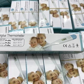 kidtuk พร้อมส่ง เครื่องวัดอุณหภูมิร่างกาย เครื่องวัดไข้ ดิจิตอล แบบพกพา